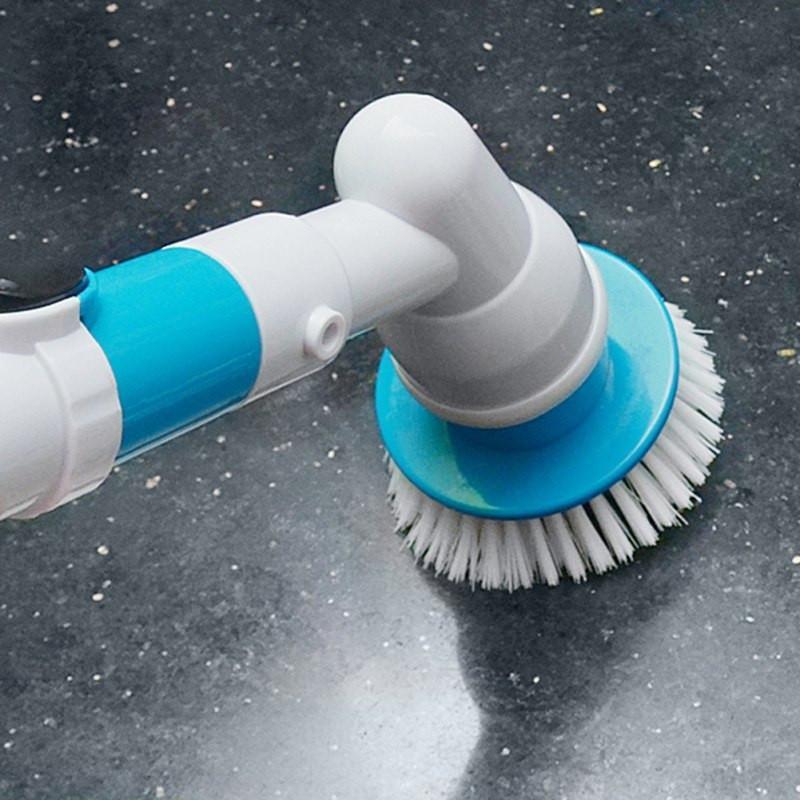 Electric Power Cleaning Scrubber With Extension Handle