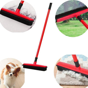 Multi-Surface Rubber Broom