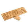 Eco Friendly Bamboo Keyboard and Mouse