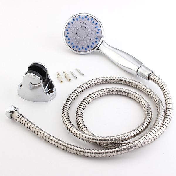 Handheld Shower Head Chrome Set Universal 3 Modes Multi-function