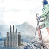 Ultralight Aluminum multi-purpose trekking pole