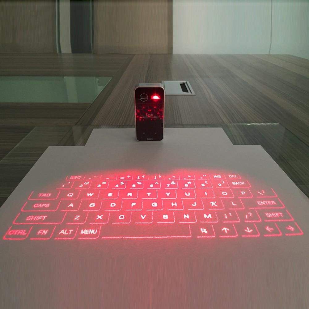 Laser Projected Keyboard